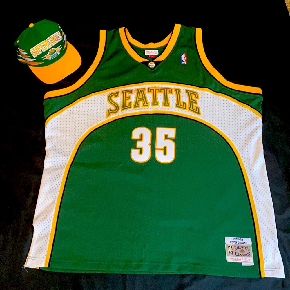Kevin Durant #35 SEATTLE SUPERSONICS Jersey